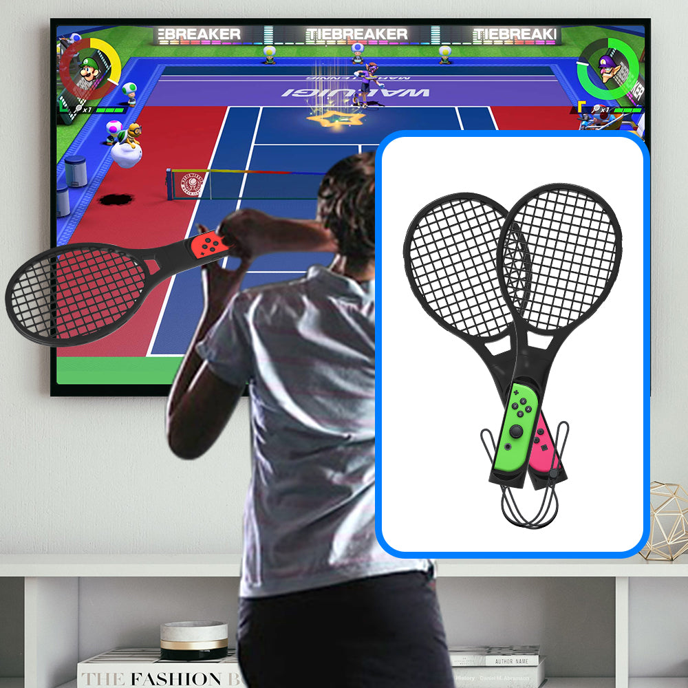 JYS JYS-NS215 10-in-1 Motion Control Grips Holder Golf Clubs Wrist Dance Band Handle Leg Strap Tennis Racket Game Accessories Set for Nintendo Switch JYS JYS-NS215 10-in-1 Motion Control Grips Holder Golf Clubs Wrist Dance Band Handle Leg Strap Tennis Racket Game Accessories Set for Nintendo Switch